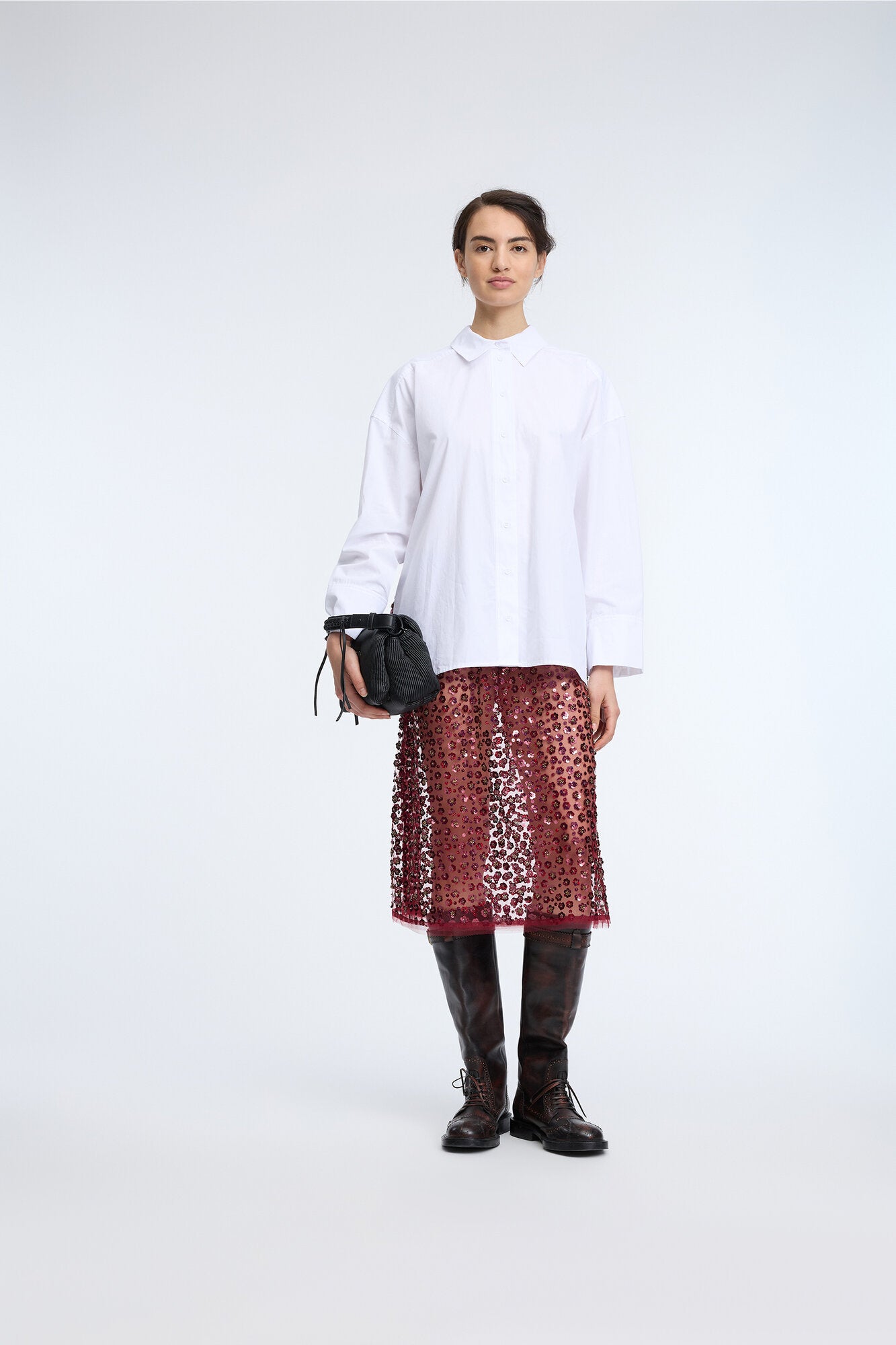 Contario skjorte – White
